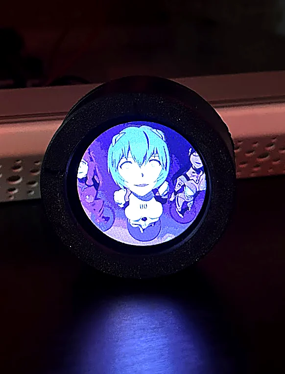 Orb Badge displaying animated artwork